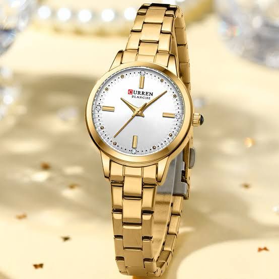 Curren Original Brand Stainless Stell Band Wrist Watch For Women .