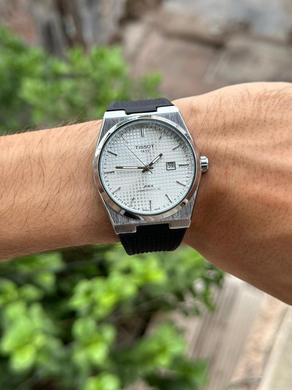 The Official Rubber Straps For The Tissot PRX Powermatic 80